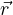 ⃗r