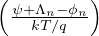 (        )
  ψ+ΛkTn-∕qϕn-