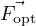 F⃗opt
