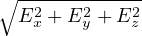 ∘ --2---2----2
  Ex + Ey +E z
